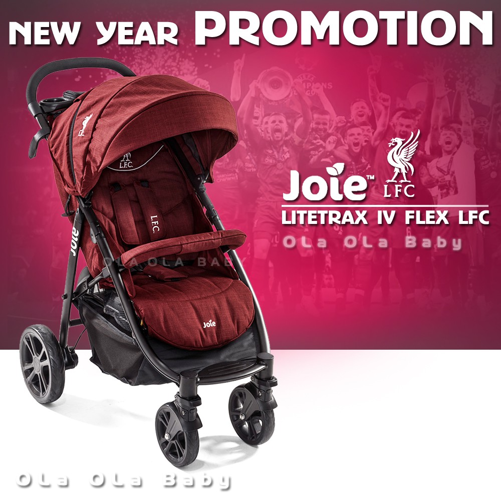 joie litetrax 4 flex pushchair