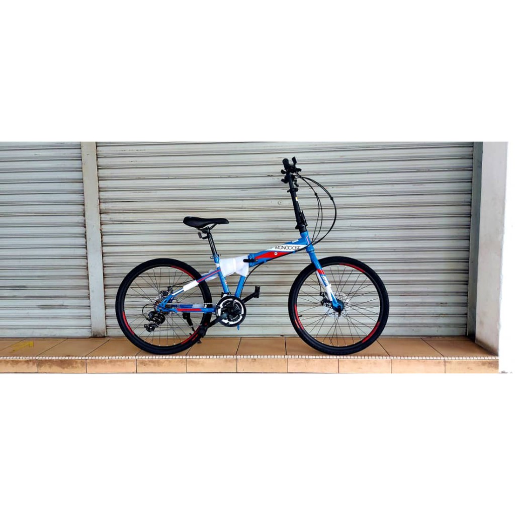 Basikal Mongoose Foldable Bike Bicycle 20In