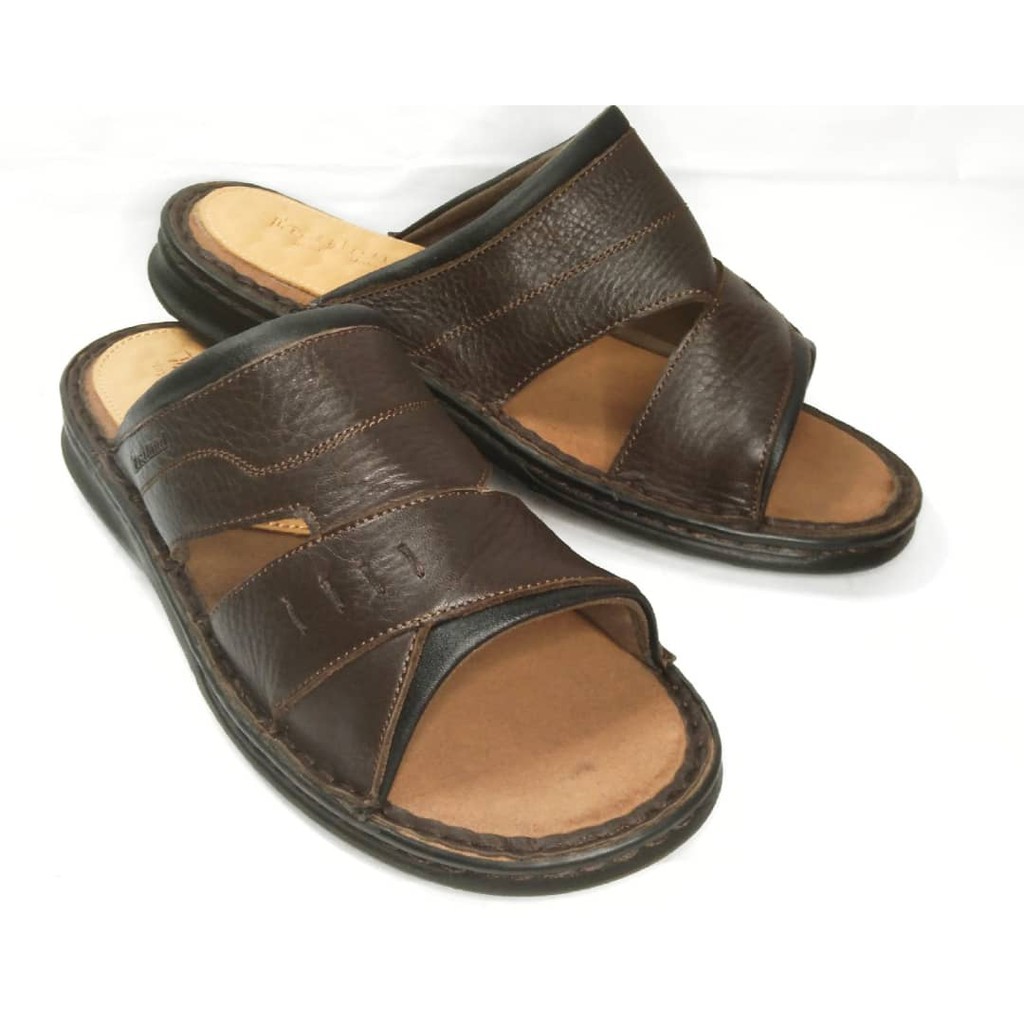 MEN LEATHER ISLAND SANDALS 073788