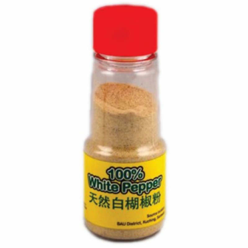 MH FOOD 100% White Pepper 天然 白胡椒粉