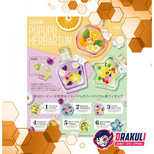 Toys Re Ment Kirby Terrarium Pupupu Herbarium Set Of 6 Shopee Malaysia