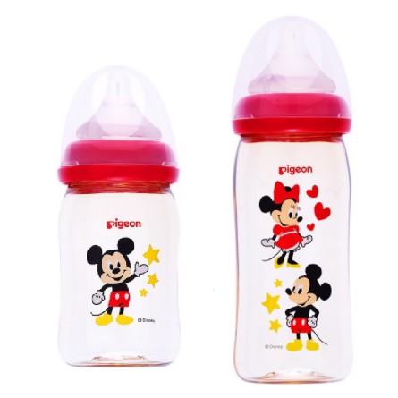 pigeon mickey mouse milk bottle