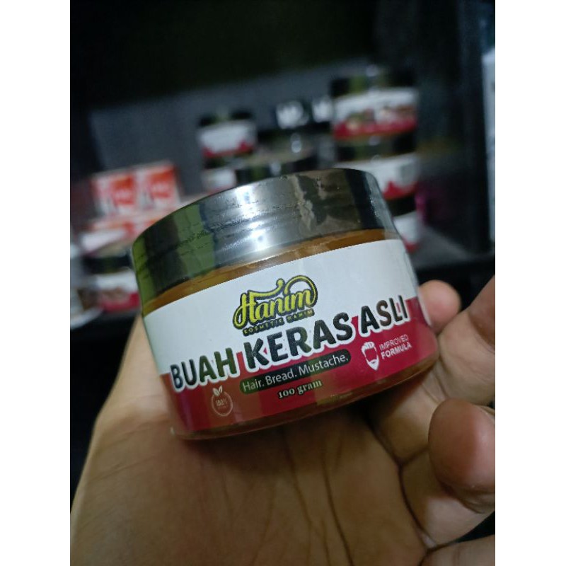 Balm Buah Keras 100gram Hanim Clear Stok Shopee Malaysia