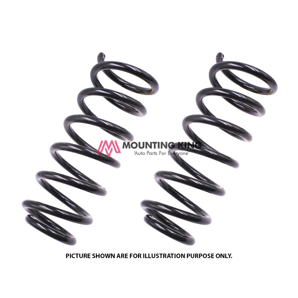 rear coil spring set 2pcs standard height perodua alza 1.5 20092020 1