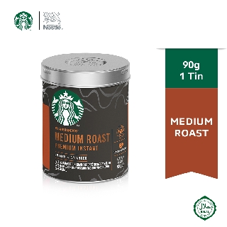 How much caffeine in starbucks via instant medium roast coffee