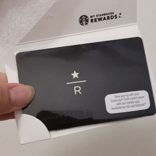 Starbucks Reserve plain black card | Shopee Malaysia