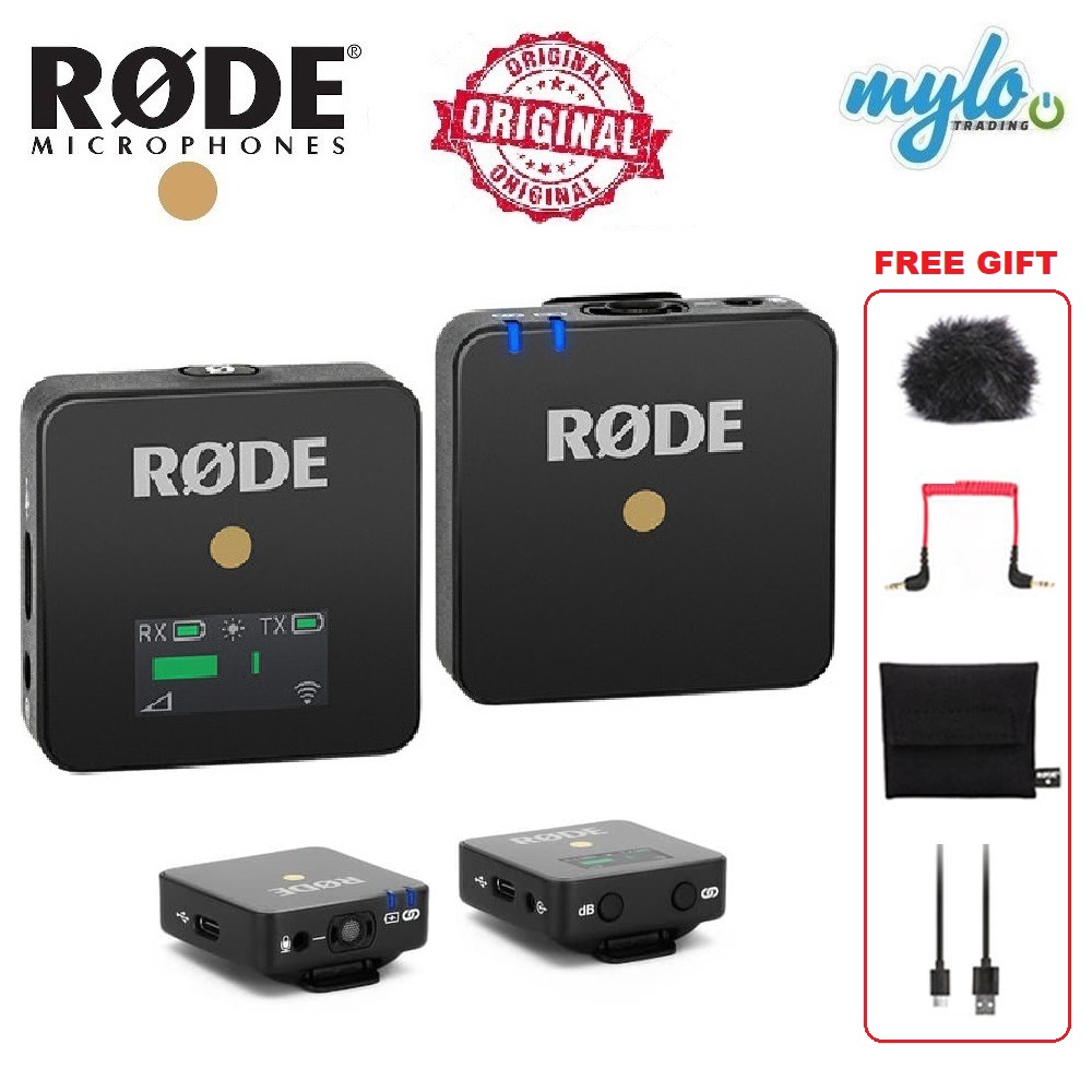 Rode Wireless GO Compact Wireless Microphone System (2.4 GHz