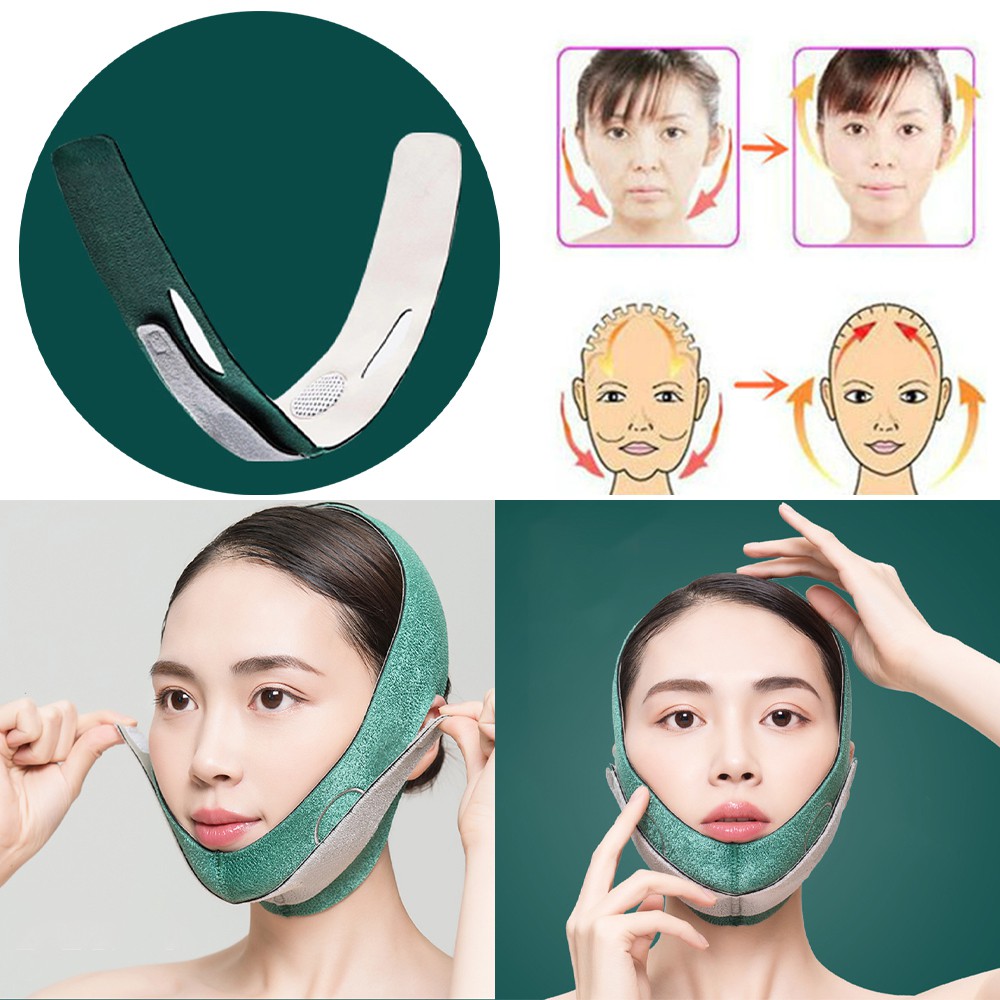 V Shape Thin Face Lift Massager Face Slimming Mask Massager Tool Anti  Wrinkle Reduce Double chin Bandage Face shaper | Shopee Malaysia