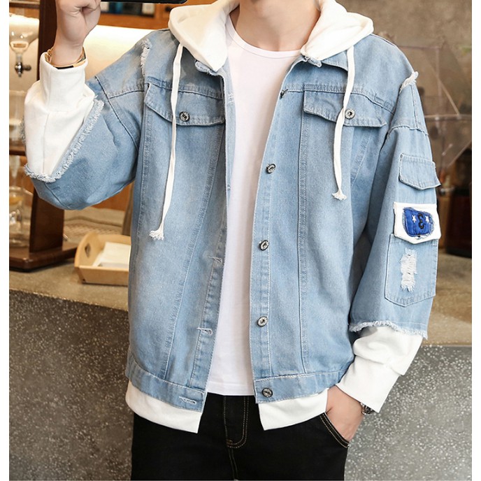 jean jacket streetwear