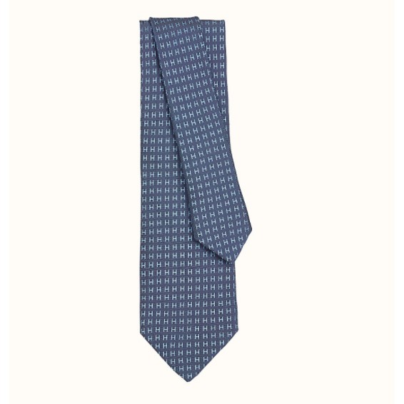 Hermes New Style Men H Tie