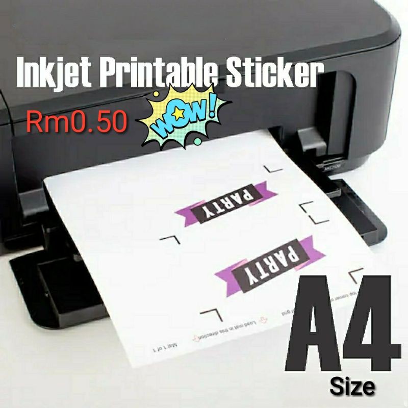 sticker diy printing