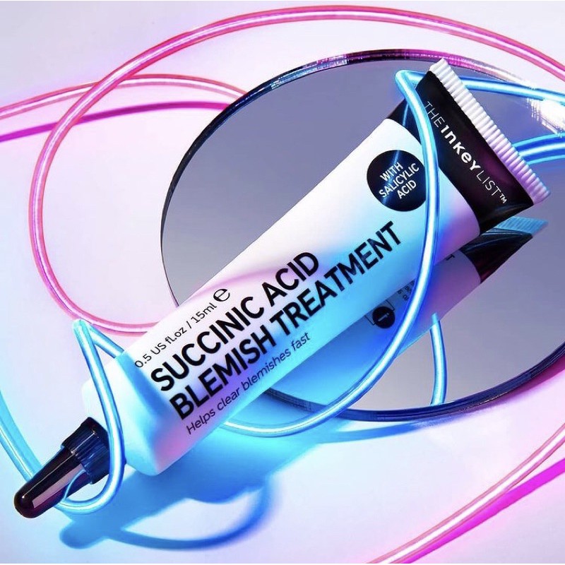 the inkey list succinic acid blemish treatment 15ml
