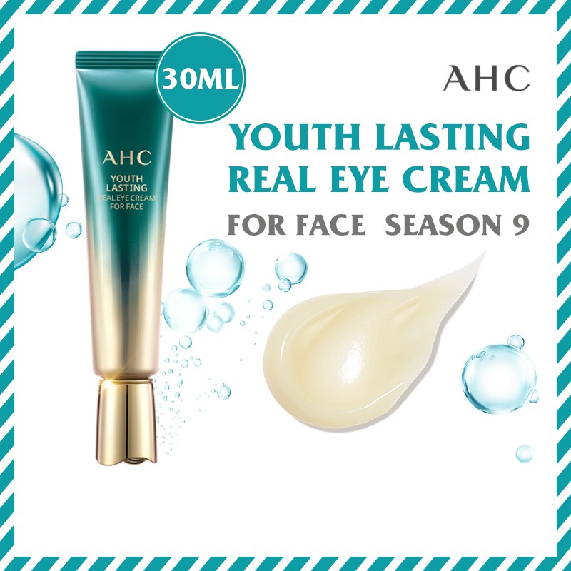 AHC Youth Lasting Real Eye Cream for Face Season 9 12ml / 30ml Shopee