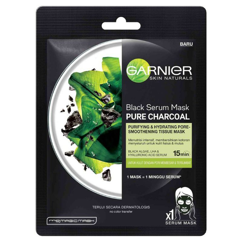 new-garnier-sheet-mask-pure-charcoal-new-shopee-malaysia