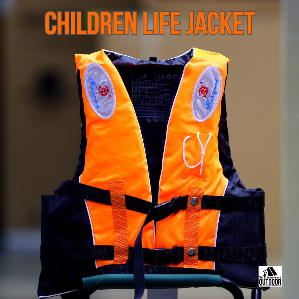 Children Life Jacket (Orange) Shopee Malaysia