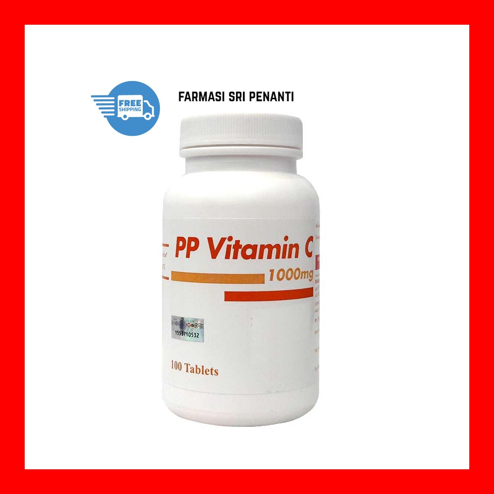 Buy Pp Vitamin C 1000mg 100 Tablets Seetracker Malaysia