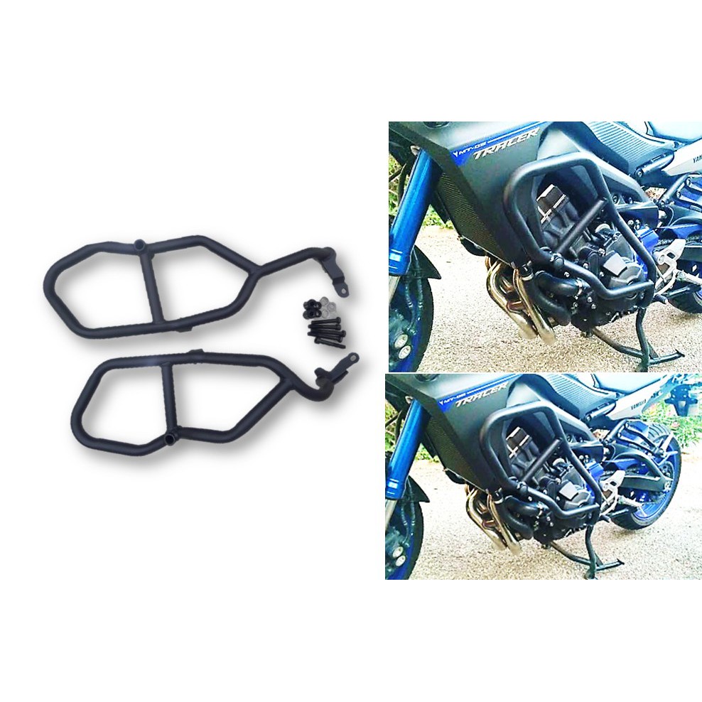 MT09 TRACER ENGINE GUARD CRASH BAR YAMAHA MT09 TRACER SIDE BODYGUARD