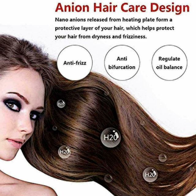 anion hair care straightener