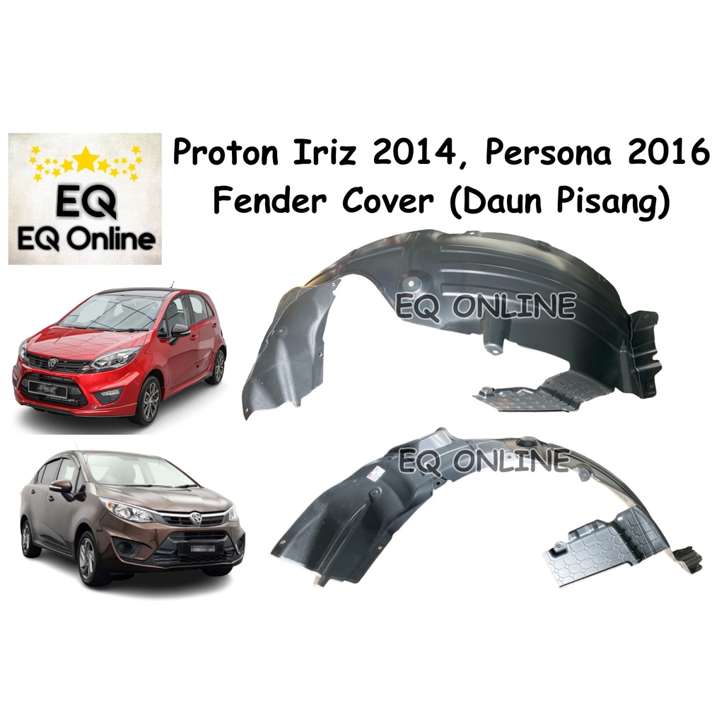 Proton Iriz 2014, Persona VVT 2016 Fender Cover / Liner / Protector ...