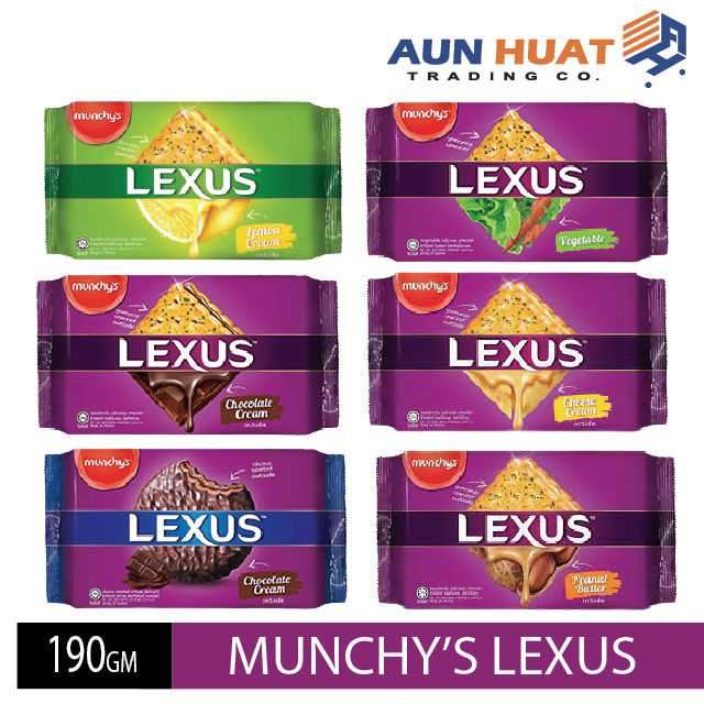 MUNCHY' LEXUS BISCUIT 12' 190GM | Shopee Malaysia