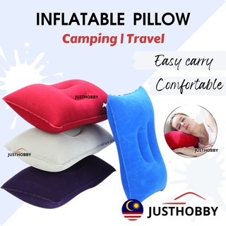 [🇲🇾 MSIA STOCK] Bantal Camping Inflatable Pillow Travel Air Pillow Nap Cushion Camp bantal khemah Car Bantal Angin