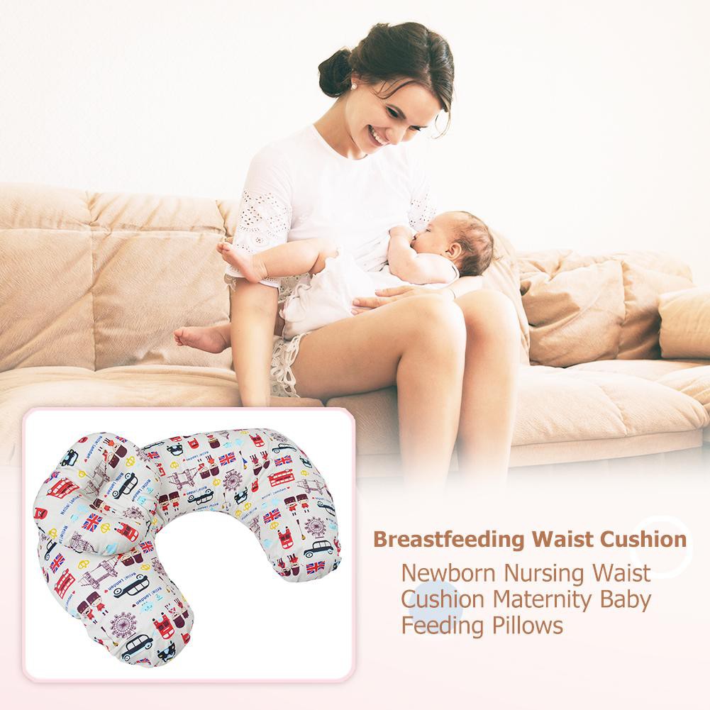 Soft U Shaped Nursing Maternity Feeding Pillow Baby Support