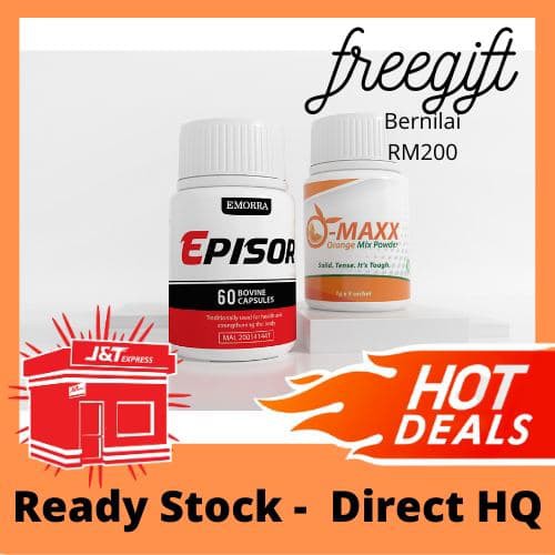 Ubat Kuat Episor Capsule 60s Untuk Sakit Belakang Badan Shopee Malaysia