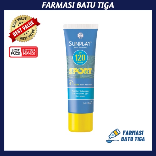 sunplay sport sunscreen spf 120 review