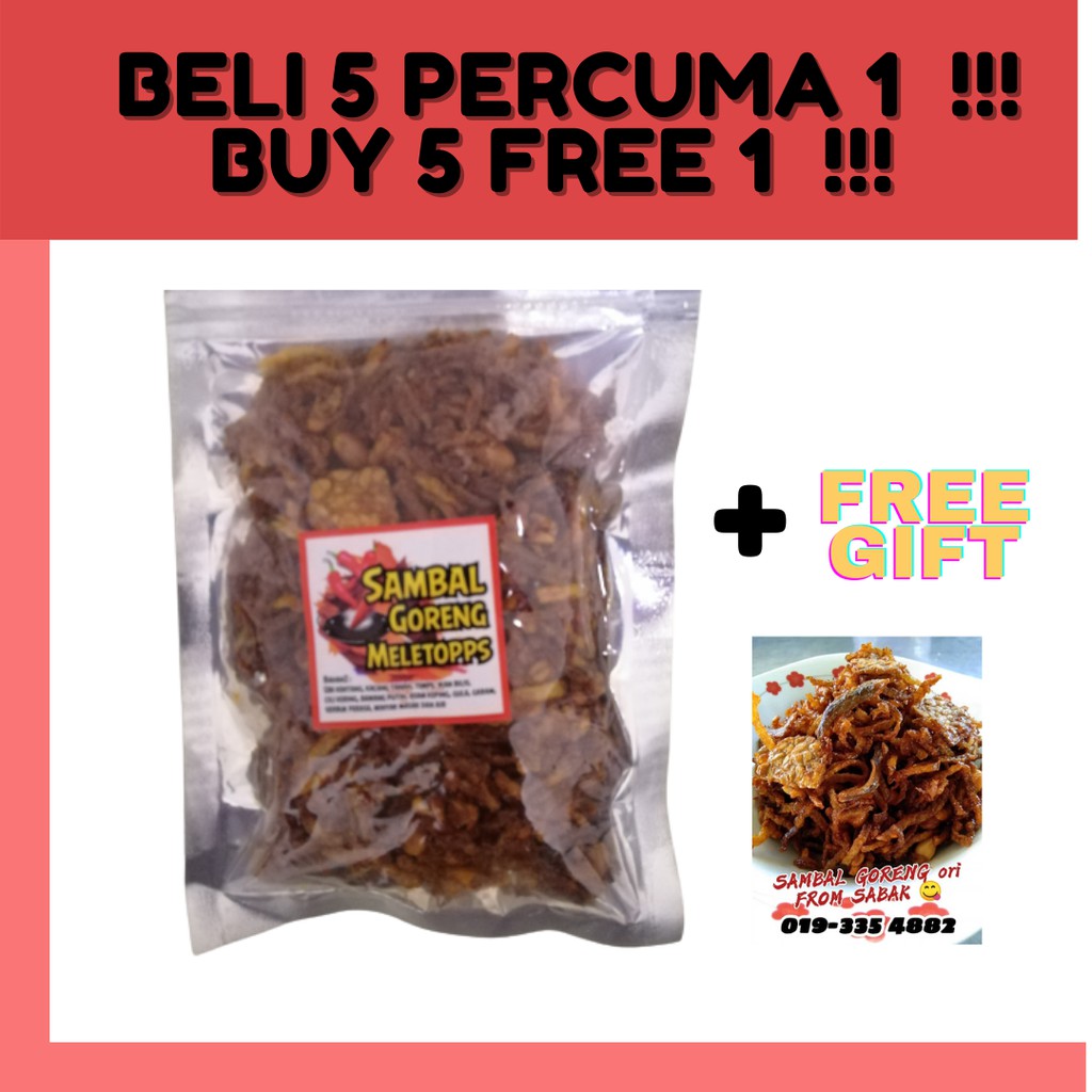 Buy Sambal Goreng Meletupps 100gm Sambal Goreng Jawa Kentang Bilis Tempe Pedas Sedap Rangup Kudapan Seetracker Malaysia