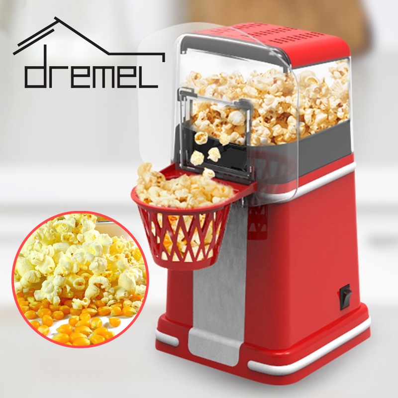 DREMEL 1200W Popcorn Machine Household Snack Machine Snack Food Electrical Popcorn Maker