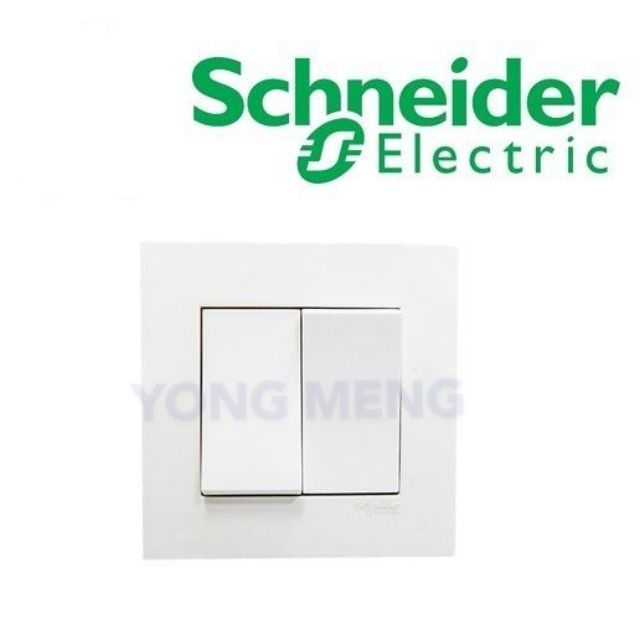 Schneider Vivace 2 Gang 1 2 Way Light Switch Kb32 Shopee Malaysia 7605