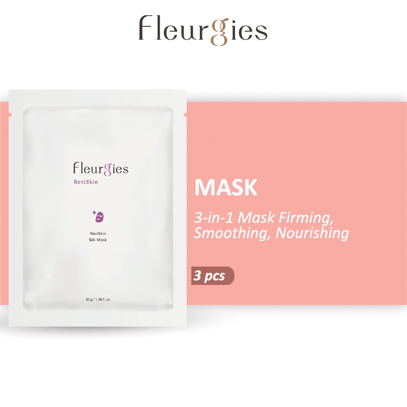 [Mask] Fleurgies ReviSkin Silk Mask (Pack of 3) || Sheet Mask Skin Care 面膜 抗老面膜
