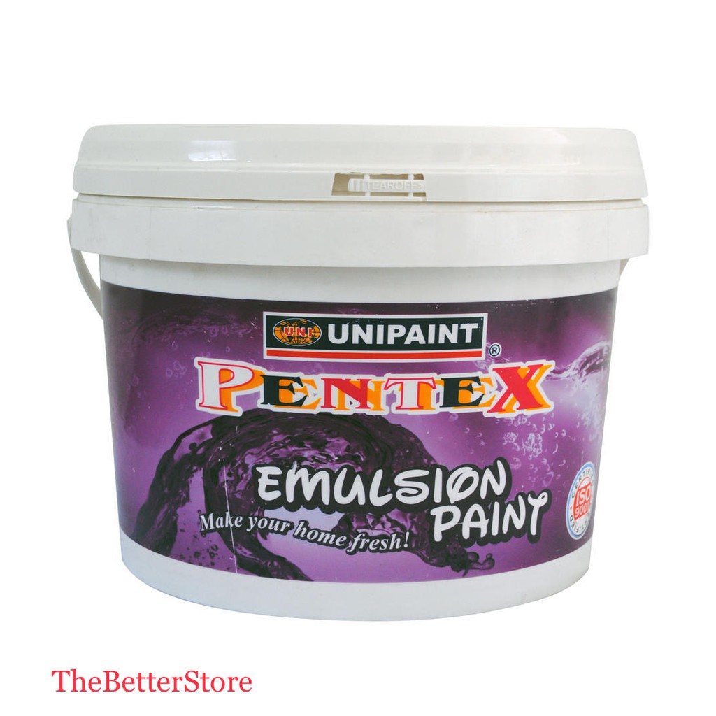 White 7 Liter Pentex Emulsion  Paint Cat  Putih Cat  Rumah 