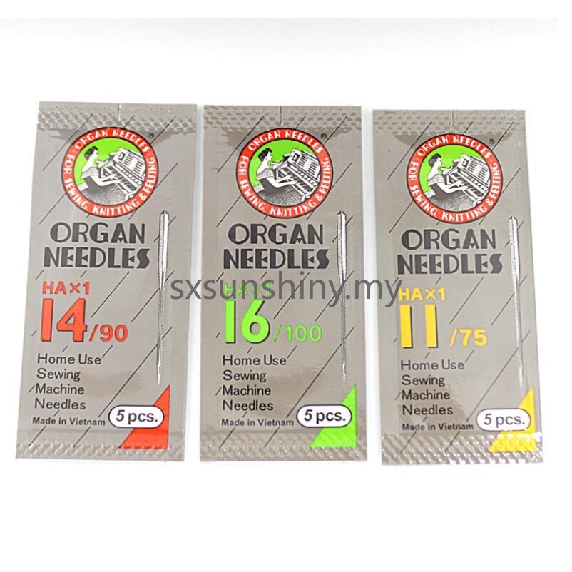 Original Organ Needles HA Home Use Sewing Machine Needles Shopee Malaysia