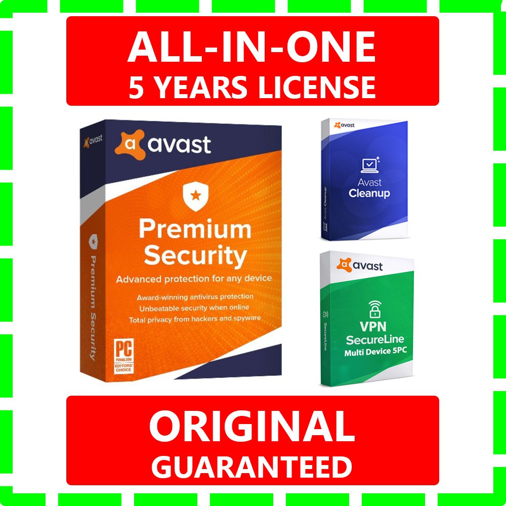 2023 Avast Premium Security Antivirus | Shopee Malaysia