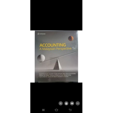 Accounting A Malaysian Perspective 5e | Shopee Malaysia