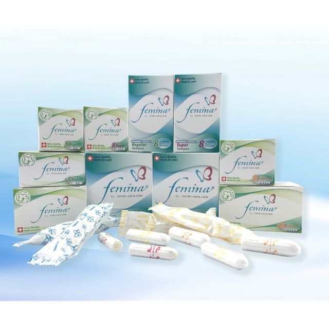 50pcs Femina Tampon Shopee Malaysia