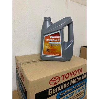 Toyota 5w30 - 4Liter Genuine Semi Synthetic Engine Oil 