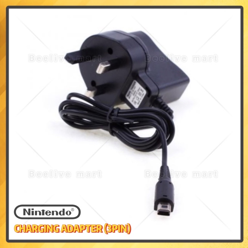 Nintendo 2DS/3DS/3DS XL/NEW 3DS/XL DSi /DSi XL Charging Adapter (3Pin