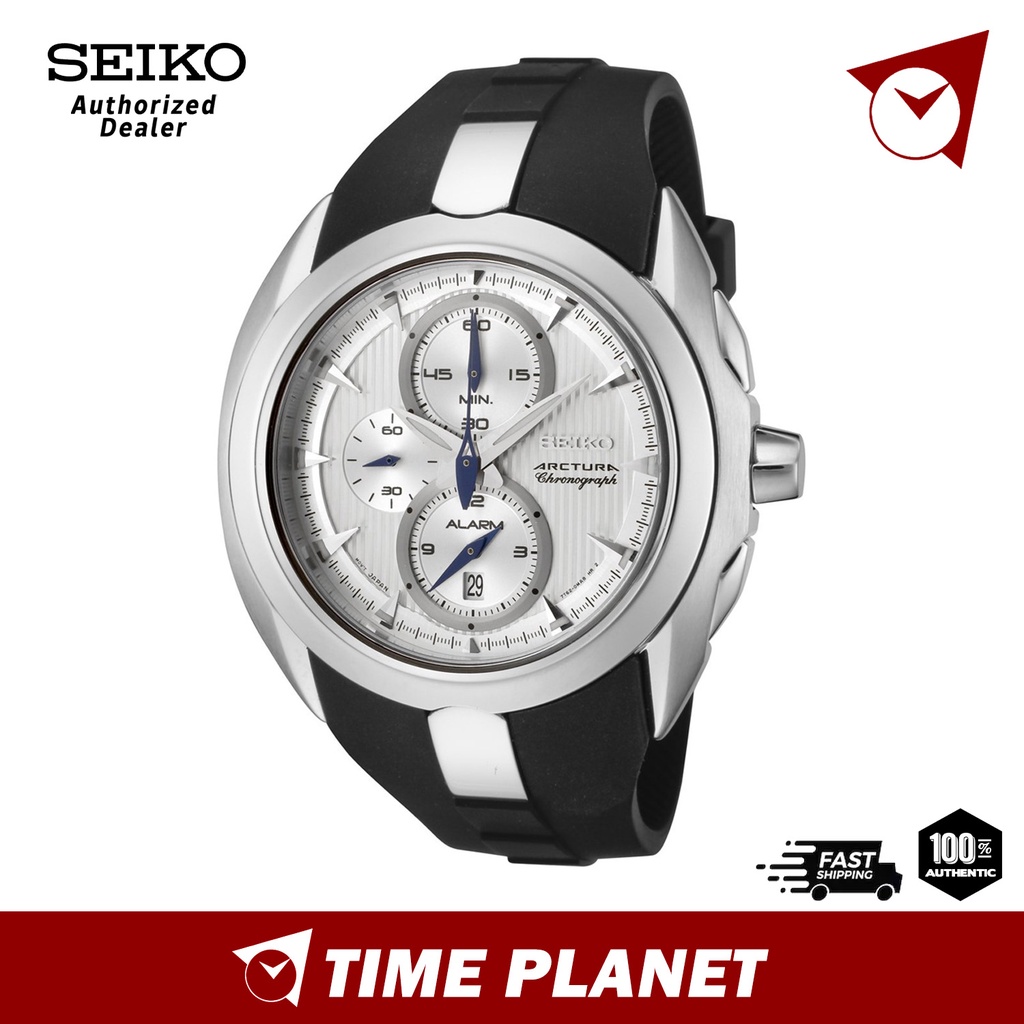Official Warranty] Seiko Arctura Men's Analog Watch Alarm Chronograph  SNAC19P1 | Shopee Malaysia