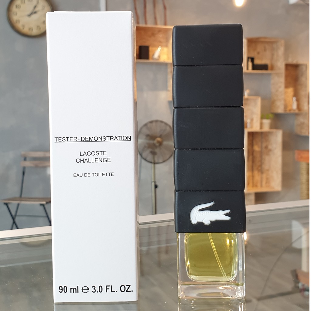 ORIGINAL TESTER Lacoste Challenge EDT 90ml perfume for man | Shopee Malaysia
