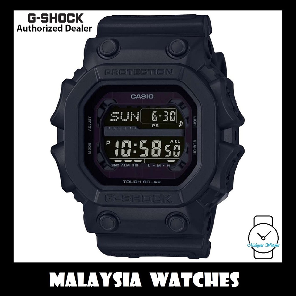 g shock solar black