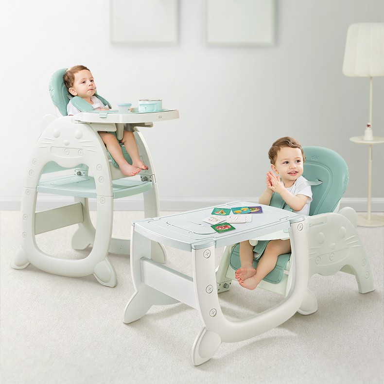 baby high chair and table