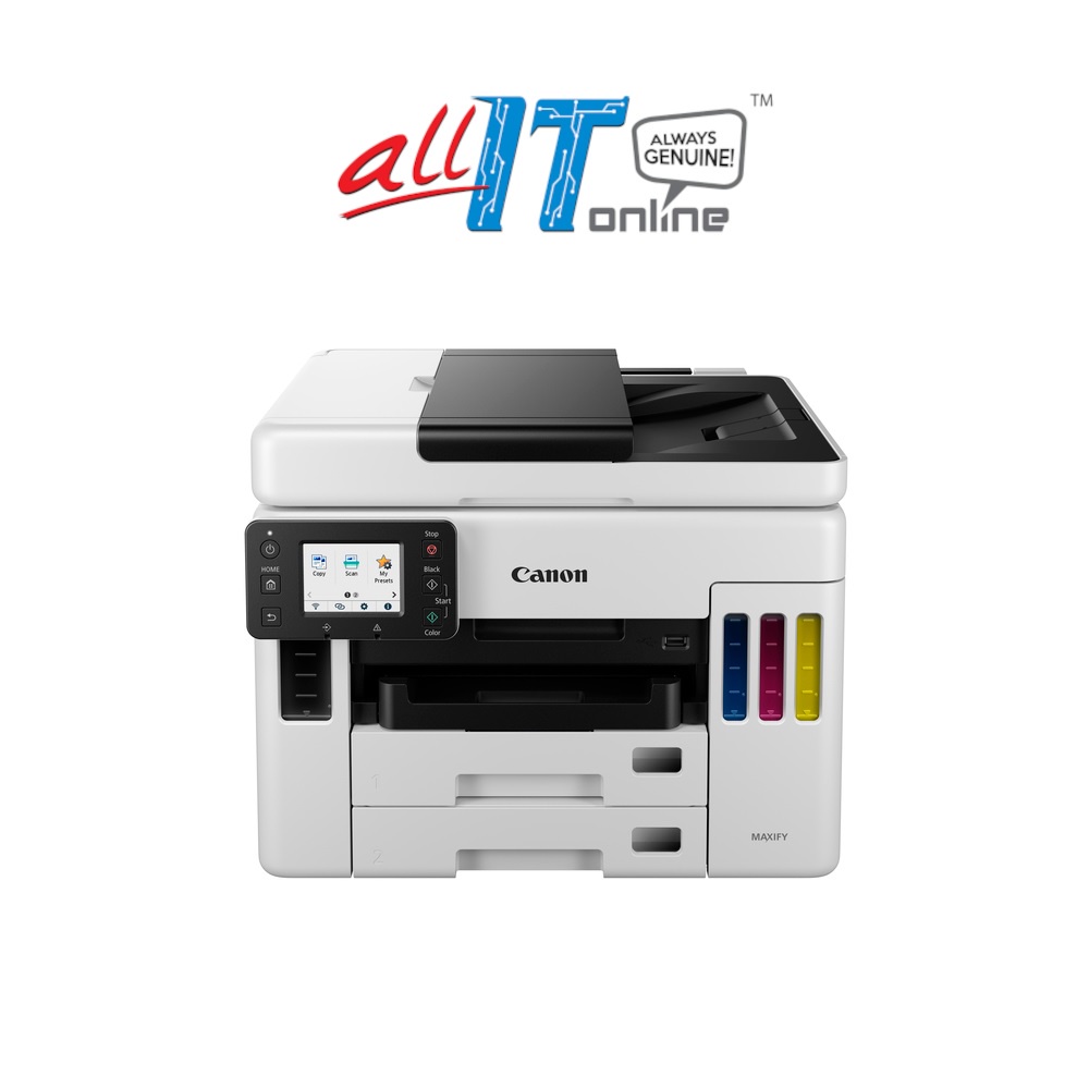 Canon Maxify GX7070 AIO Easy Refillable Ink Tank High Volume Printer