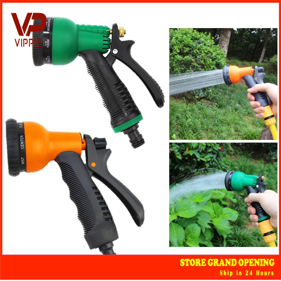 Vippie Multi Function Hose Nozzle Water Gun High Pressure Car Washing Shopee Malaysia
