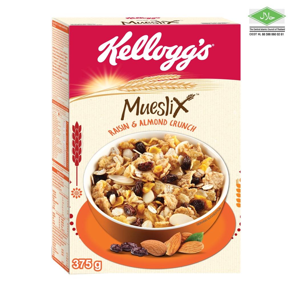 Kellogg S Mueslix Raisin Almond 375g Shopee Malaysia