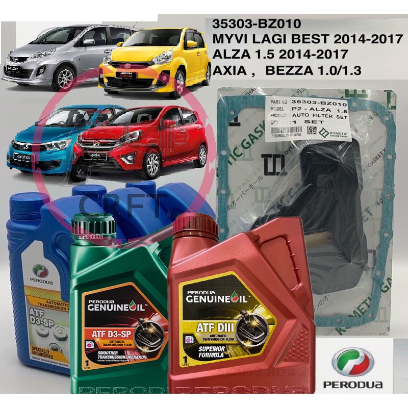 SC493 Minyak gearbox Automatic PERODUA ATF D3SP DIIISP with Auto