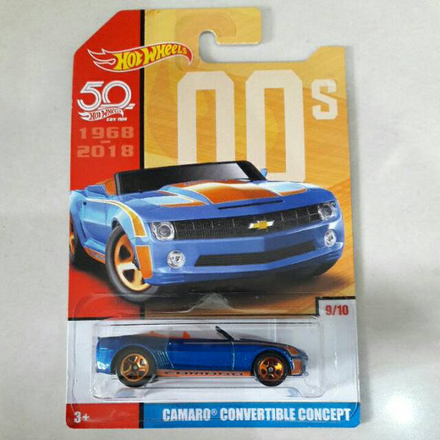 hot wheels camaro convertible