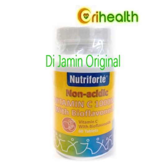 NUTRIFORTE INCREASE IMMUNITY NonAcidic Vitamin C 1000 mg with