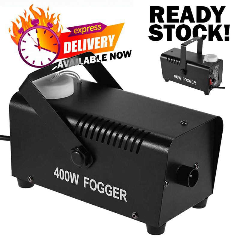[READY STOCK] 400 Watt Fogger Fog Machine Smoke Wired Remote Contol